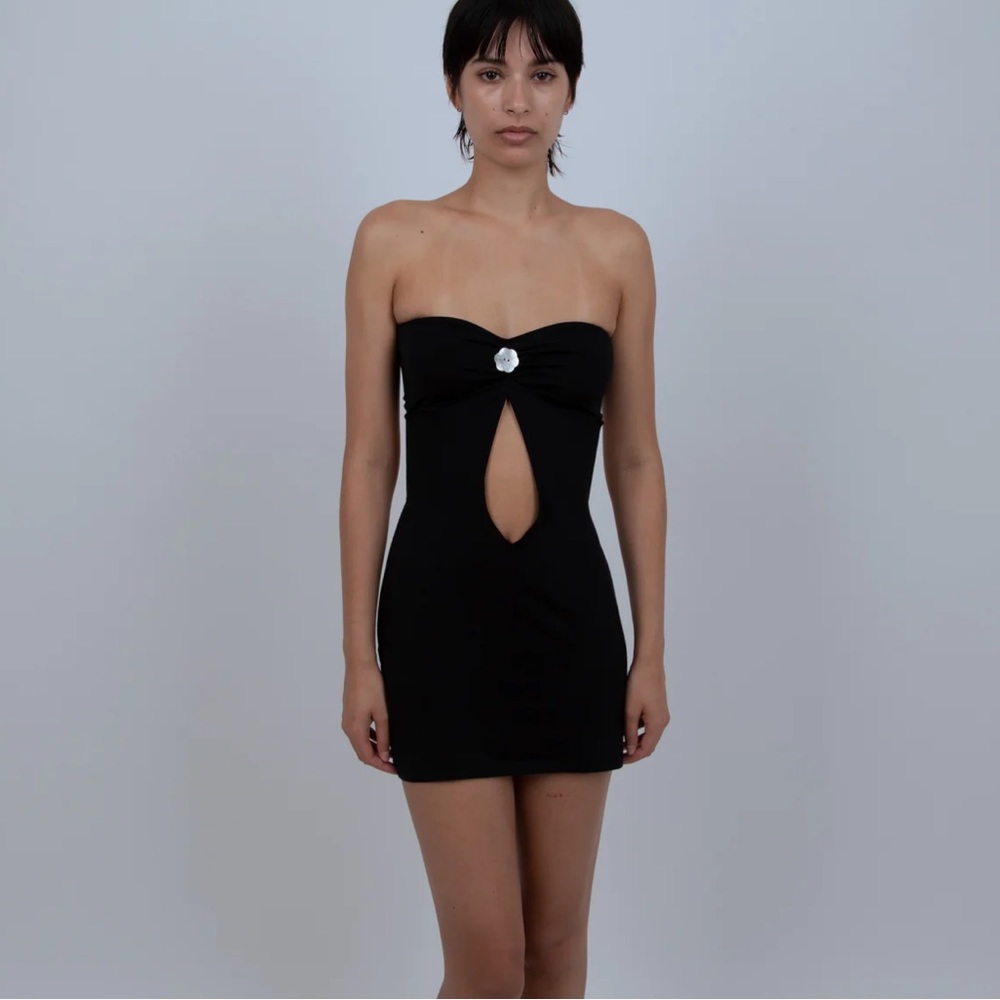 BUCI NYC Flower Merino Dress